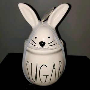 Rae dunn small bunny sugar container
